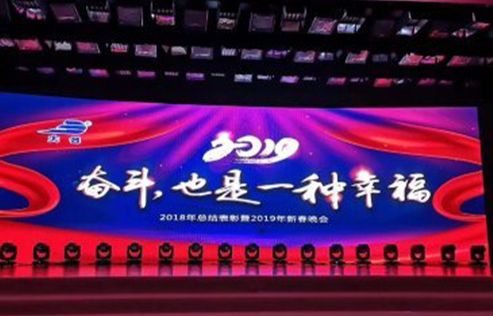 “奮斗，也是一種幸?！贝竺瘓F(tuán)2018年總結(jié)表彰暨2019年新春晚會
